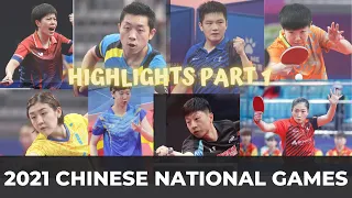 Best Plays Compilation | Ma Long Fan Zhendong Xu Xin Chen Meng & more | 2021 Chinese National Games