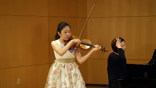 Felix Mendelssohn violin concerto in E minor, 1st movement - Isla Song (11 yrs)