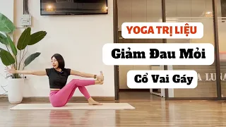 Giảm Đau Mỏi Cổ Vai Gáy | Hỗ Trợ Trị Liệu Thoái Hoá Đốt Sống Cổ Hiệu Quả | 16ph Yoga Mỗi Ngày