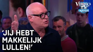 Johan en René in felle discussie over juiste straf bij racisme | VERONICA INSIDE