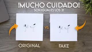 Unboxing & Comparación AirPods PRO Reales VS Falsos / !Mucho CUIDADO!