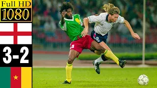 England 3-2 Cameroon Quarter-finals World cup 1990 | Full highlight | 1080p HD