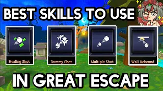 BEST SKILLS to Use in Great Escape! 😉| Explanation Video |Granny's House Online