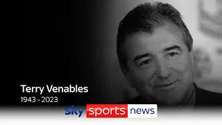 Tributes paid to former England and Tottenham manager Terry Venables