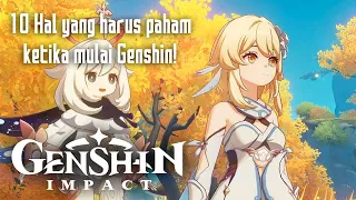 10 TIPS UNTUK PEMULA MAIN GENSHIN (BEGINNER GUIDE) - Genshin Impact Indonesia