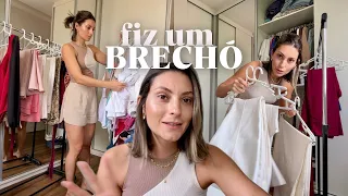 ORGANIZAÇÃO E DESTRALHE DO CLOSET | faxina e desapego de roupas