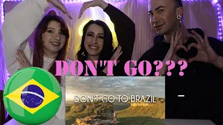 GRINGOS (ITALIANS 🇮🇹) REACT TO DON'T GO TO BRAZIL