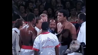 LARRY HOLMES vs MUHAMMAD ALI