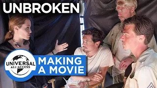 Angelina Jolie Directing Cast & Crew in WWII Epic Unbroken | Classic Clip + Bonus Feature | Unbroken