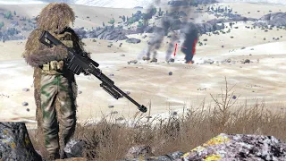 American Sniper vs Rebels - Militant base destroyed by US marksman | ARMA 3: Milsim