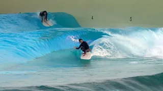 The Wave Menu for Longboarding at South Korea's Wave Park