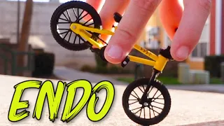 Flatland Basic Endo Trick | BMX Finger | BMX finger tutorials | Flick tricks