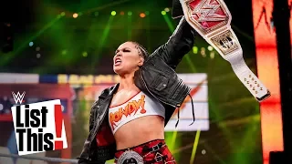 Records broken in 2019: WWE List This!