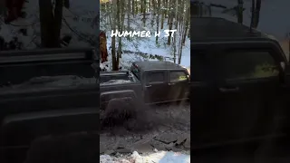 HUMMER H3T breaking / and breaking ice!