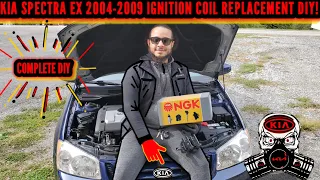 Kia Spectra Ex 2004-2009 Ignition Coil Replacement! 2005 kia spectra ex Sedan 4-Door 2.0L