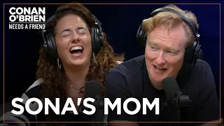 Why Sona’s Mom Buried A Baby Doll In Her Backyard | Conan O'Brien Needs A Friend