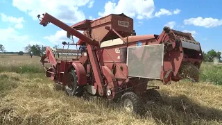 Kombajn Fahr M44 + Zetor 3011 a Rehos 3,5t