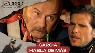 Diego intenta sacarle información a García | Capítulo 10 | Temporada 1 | Zorro: La Espada y La Rosa