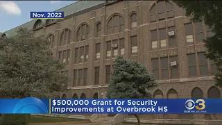 Overbrook High School gets $500K grant for safety upgrades