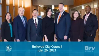 Bellevue Council Meeting - July 26, 2021