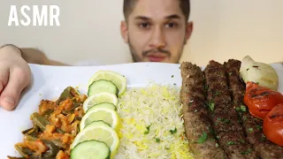 ASMR IRAQI KEBABS + OKRA STEW | MUKBANG *REAL EATING SOUNDS*