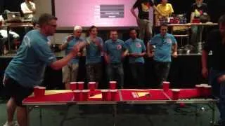 Beer Pong Cracks  - German Series of Beer Pong III Final Game