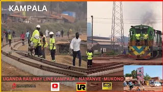 UGANDA RAILWAY LINE KAMPALA - NAMANVE -MUKONO  Kampala #Documentary#Museven