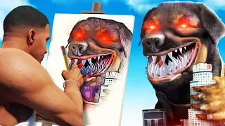 Do Not DRAW Cursed CHOP In GTA 5