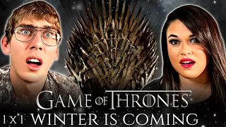 Winter Is Coming! Our First Time Watching Game of Thrones 1x1 |Game of Thrones Reaction|