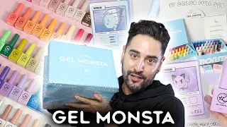 Unboxing The First Collector's Gel Polish Brand - GEL MONSTA - Zillabeau's Korean Vegan Gels