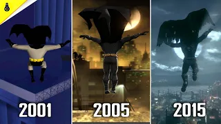 Jumping From the Highest Points in Batman Games