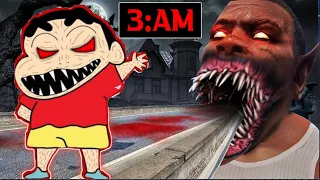 GTA 5 : What Happens To FRANKLIN At 3 AM With SHINCHAN | FRANKLIN Kill SHINCHAN in (GTA 5 MODS)