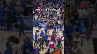 ISAIAH STEWART LEBRON JAMES BRAWL LIVE *BEST VIEW*