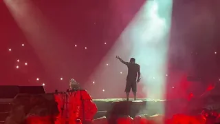 Offset and Travis Scott performing Say My Grace