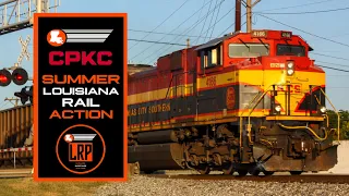 CPKC Summer Louisiana Rail Action!