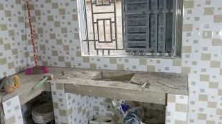 TUNAMALIZIA JIKO LA MTEJA WETU KWA KUWEKA TILES Karibu sana kwa ujenzi Bora wa tiles