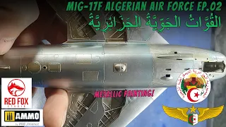 1/48 AMMO MIG MIG-17F Algerian Airforce episode.02 - metallic painting /금속 도