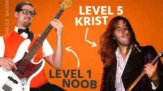 The 5 Levels of Smells Like Teen Spirit (For Bass)