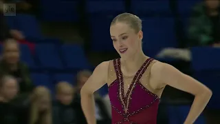 Women Free Skate Highlights 2022 Finlandia Trophy YLE