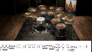 Megadeth - Hangar 18 / (Drums MIDI / SHEET / TRANSCRIPTION)