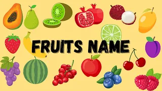 Fruits Name | Fruits Name in English | Fruits Name with Picture  #fruits  #fruit