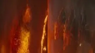 Burning Godzilla vs King Ghidorah (With Main Godzilla 2019 Theme)