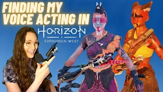 Voice Actress: Finding ME in Horizon Forbidden West!