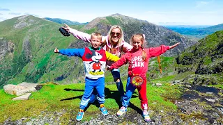 Family Trip to Uk 2nd Highest Mountain