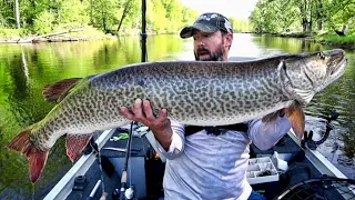 MY BIGGEST MUSKY EVER!! - Northern Wisconsin Opener Giant Muskie