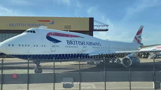 British Airways grounded fleet of Boeing's 747 and 777 at London Heathrow airport