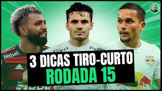 3 DICAS TIRO-CURTO P/ LIGAS GRANDES E PEQUENAS #15 | Cartola