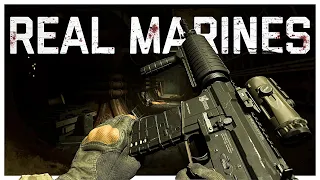 REAL MARINES & POLICE  Call of Duty: Modern Warfare II RAID 3 Co-OP - Marine infiltration
