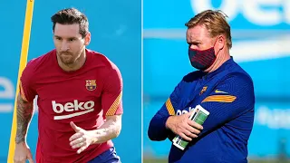 KOEMAN reveals his relation with LIONEL MESSI at training session. What did he tell? FOOTY PICK