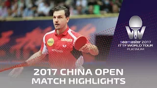 2017 China Open | Highlights Timo Boll vs Omar Assar (R16)